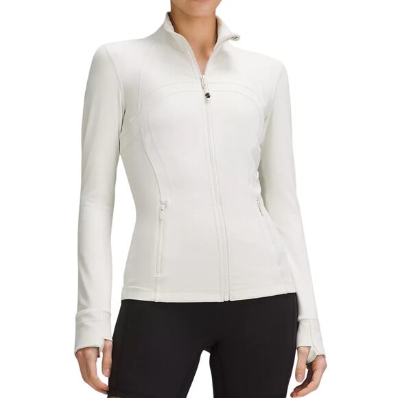 NWT Lululemon Define Jacket Nulu MD Size 4 Bone 🤍 Sold Out & Stretchy Fit - Picture 1 of 7